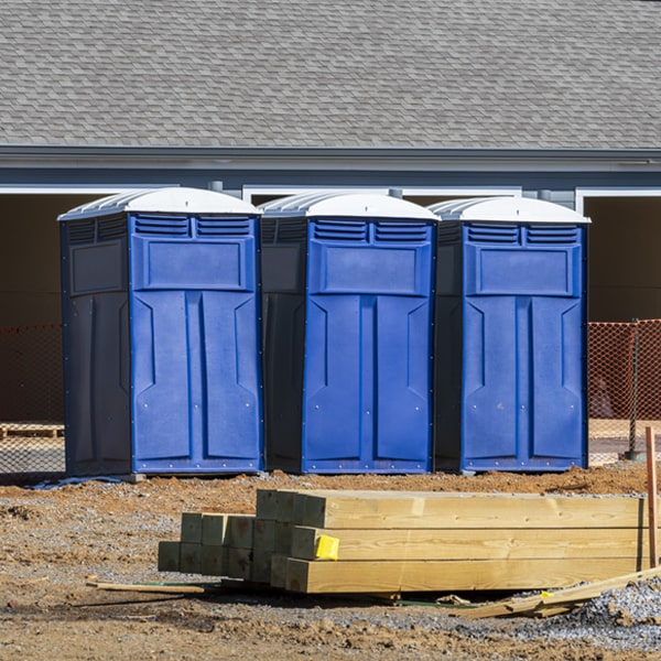 do you offer hand sanitizer dispensers inside the portable restrooms in Heritage Lake IL